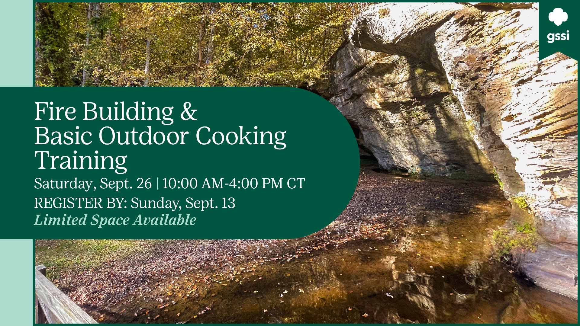 Fire Building & Basic Outdoor Cooking Training Fall 2026